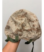 USMC REVERSIBLE WOODLAND &amp; DESERT COVER FOR USMC LIGHTWEIGHT HELMET - Si... - $1,010.63 MXN