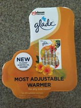New 2-PACK Glade Plug Ins Scented Infused Oil Warmer Adjustable Warmer Only !!! - $7.95