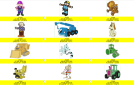 Bob the Builder 19 Filled Machine Embroidery Designs - £7.18 GBP