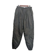 VintageNike Sportswear Windrunner Track Pants Men&#39;s XL Black Elastic Wai... - $39.60