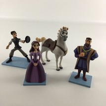 Disney Tangled The Series Figures Toppers Maximus Eugenia Flynn Rider King Lot - $19.75
