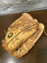 Manny Ramirez Wilson Rh Throw 11.5" Advisory Staff Baseball Glove Vintage Brown - $26.72