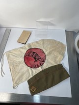 1940&#39;s 50&#39;s BSA Boy Scouts Flag Hat and Booklet - £28.77 GBP