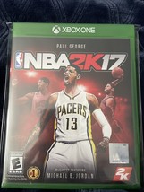 Nba 2K17 (Microsoft Xbox One, 2016) Paul George Cover, Mint! Fast Shipping! - £2.23 GBP