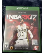 NBA 2K17 (Microsoft Xbox One, 2016) Paul George cover, MINT! FAST SHIPPING! - $2.99