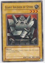 M) Yugioh - Konami - Yu-Gi-Uh! - Giant Soldier of Stone - SDP-007 - Trading Card - £1.54 GBP