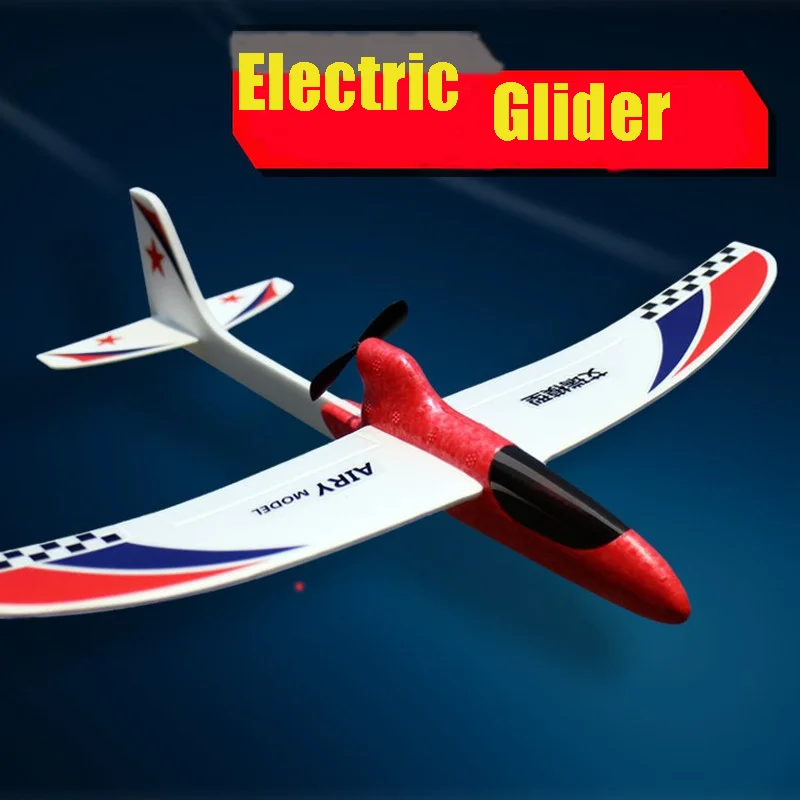 Electric Hand-thrown Airplane Model Fixed-wing Glider Model Foam Airplan... - $20.30
