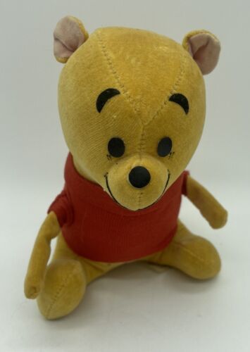 1960s Vintage Winnie The Pooh SEARS Sawdust Stuffed Plush Made in Japan DISNEY - $18.22