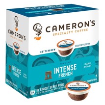 Cameron&#39;s Intense French Dark Roast Coffee 18 to 144 Keurig K cups Pick ... - £15.64 GBP+