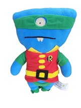 Gund Ugly Doll Stuffed Animal Wedgehead As Robin Superhero 11 Inch Multicolor - $12.17