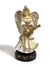 Vtg Enesco 1996 &quot;Musical&quot; Angel W Lute Christmas Ornament *Music Needs Repair* - £10.86 GBP