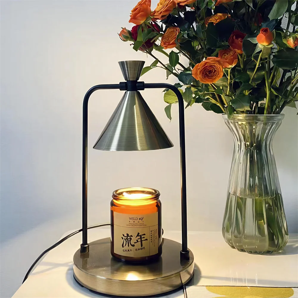 Candle Warmer Electric Wax Melt Lamp Dimmable Aromatherapy Table Lamp Ca... - $51.09+