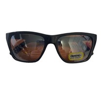 Classic  Mens Driving Sunglasses Black Plastic Frames Amber Lens - £7.95 GBP