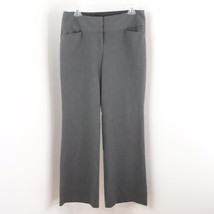 Express Design Studio Women&#39;s 6 Editor Gray Business Trouser Dress Pants Slacks - £12.61 GBP