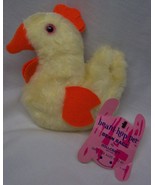 Dollcraft 1971 Beani-hop-per Bean Bag CHICKEN 7&quot; Plush STUFFED ANIMAL To... - £22.21 GBP