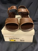 naturalizer Blondie Flynn Brown Sandal Womens 10 - £10.52 GBP