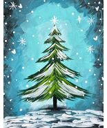 NEW - Magical Christmas Tree Painting Kit - Paint Your Own - Hand-Drawn ... - $38.00