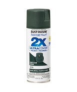 Rust-Oleum Painter&#39;s Touch Ultra Cover 2X Spray Paint 12oz-Satin Hunter ... - £28.72 GBP
