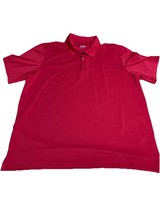 bcg Golf Men’s Short Sleeve Collar Buttons Casual Polo Shirt Red Size 2XL - $350.61 MXN