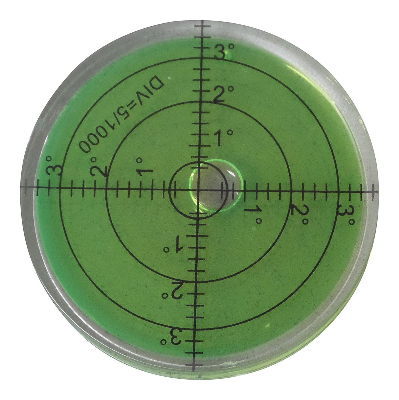 Semi Clear, Transparent Acrylic Large Spirit Bubble Level (Green - $8.84