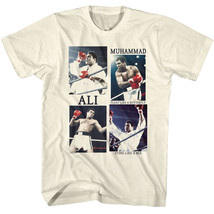 Muhammad Ali Hightlight Reel Men&#39;s T Shirt Boxing Scrapbook Float Butterfly - £20.01 GBP+