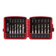 NEIKO 10059A Combination Drill and Tap Bit Set with Quick Change Adapter, 13 Pie - £43.06 GBP