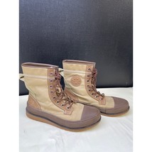 Converse Unisex Beige/Brown Canvas Boots/Shoes Size 12M 13.5W SKU 5565 - $60.37