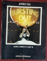 JETHRO TULL - 1978 NORTH AMERICAN TOUR BOOK CONCERT PROGRAM - FAIR WITH ... - $20.57 CAD