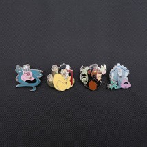 Lot of  Authentic Disney Pins Disney Parks Villains Cruella De Ville Ursula Scar - £9.98 GBP