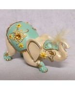 Hamilton Collection Elephant Figurine Charmed Life Elephants Of Good For... - $18.95