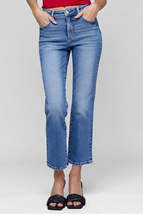 RISEN Full Size Tummy Control High Rise Crop Straight Jeans Plus Size - $56.00+