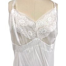 Vtg 1950s Vanity Fair Full Slip - 100% Nylon - Sheer Bodice/Cups - SZ 44... - $148.50