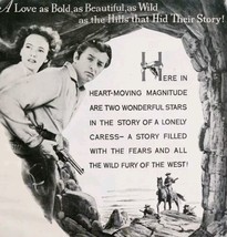 1947 Pursued Robert Mitchum Western Movie Advertisement Teresa Wright DW... - $29.99