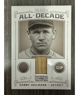 2012 Panini National Treasures /99 Harry Heilmann #14 HOF - $19.95