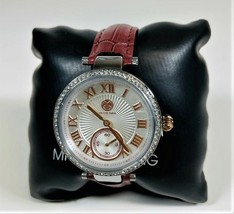 Michael Zweig Damen Armbanduhr, Kristall Akcent Echtleder Damen Uhr - £14.69 GBP