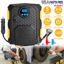 150 Psi Tire Inflator Car Air Pump Compressor Electric Portable Auto 12V... - $62.99