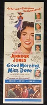 Good Morning, Miss Dove Insert Movie Poster 1955 Jennifer Jones - £98.69 GBP