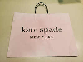 Kate Spade Pink and Green 10&quot; x 8&quot; x 4 1/2&quot; Paper Shopping Bag - £6.28 GBP