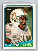 Paul Lankford #202 1988 Topps Miami Dolphins RC - £1.34 GBP