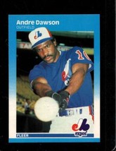 1987 Fleer #316 Andre Dawson Nmmt Expos Hof *AZ0275 - £3.46 GBP