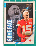 2020 Panini Score Football Patrick Mahomes Game Face Card No. GF-PM - $3.22