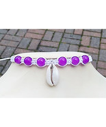 Shell Hemp Anklet  Bracelet    Handmade   - £10.31 GBP