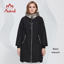 Astrid 2022 Spring Coats Women Parkas Oversize Long Warm Zipper Hooded P... - £134.23 GBP