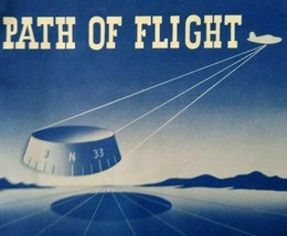 Aircraft Pilot Navigation Path Of Flight Booklet 1946 Vintage Original w... - $21.38