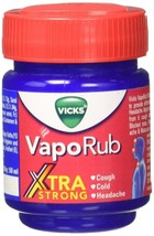 Vicks Vaporub Xtra Extra Strong 50ml cough cold headache congestion breathe easy - £12.26 GBP