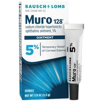 Bausch &amp; Lomb Muro 128 5% Ointment 3.50 g EXP 03/26 - $22.75