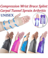 Neoprene NHS Wrist Support Brace Splint Carpal Tunnel Sprain Strain Arth... - $313.61 MXN