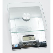 Glass Digital Kitchen Scale w/ Battery VW-312 Ounces Grams Pounds 11 Pou... - £12.46 GBP