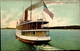 Steamer &quot;Monhegan &quot; No East Harbor Maine Me - Divided Back Postcard BK58 - £3.95 GBP