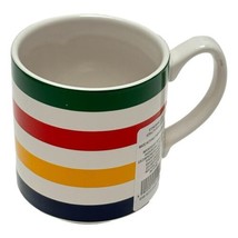 Hudsons Bay Mug Stoneware Stripes 14 oz HBC Iconic Canada New UPC Labels... - $36.58